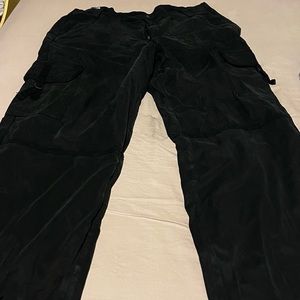 AE Dreamy Drape Stretch Super High Waisted Cargo Baggy Wide Leg